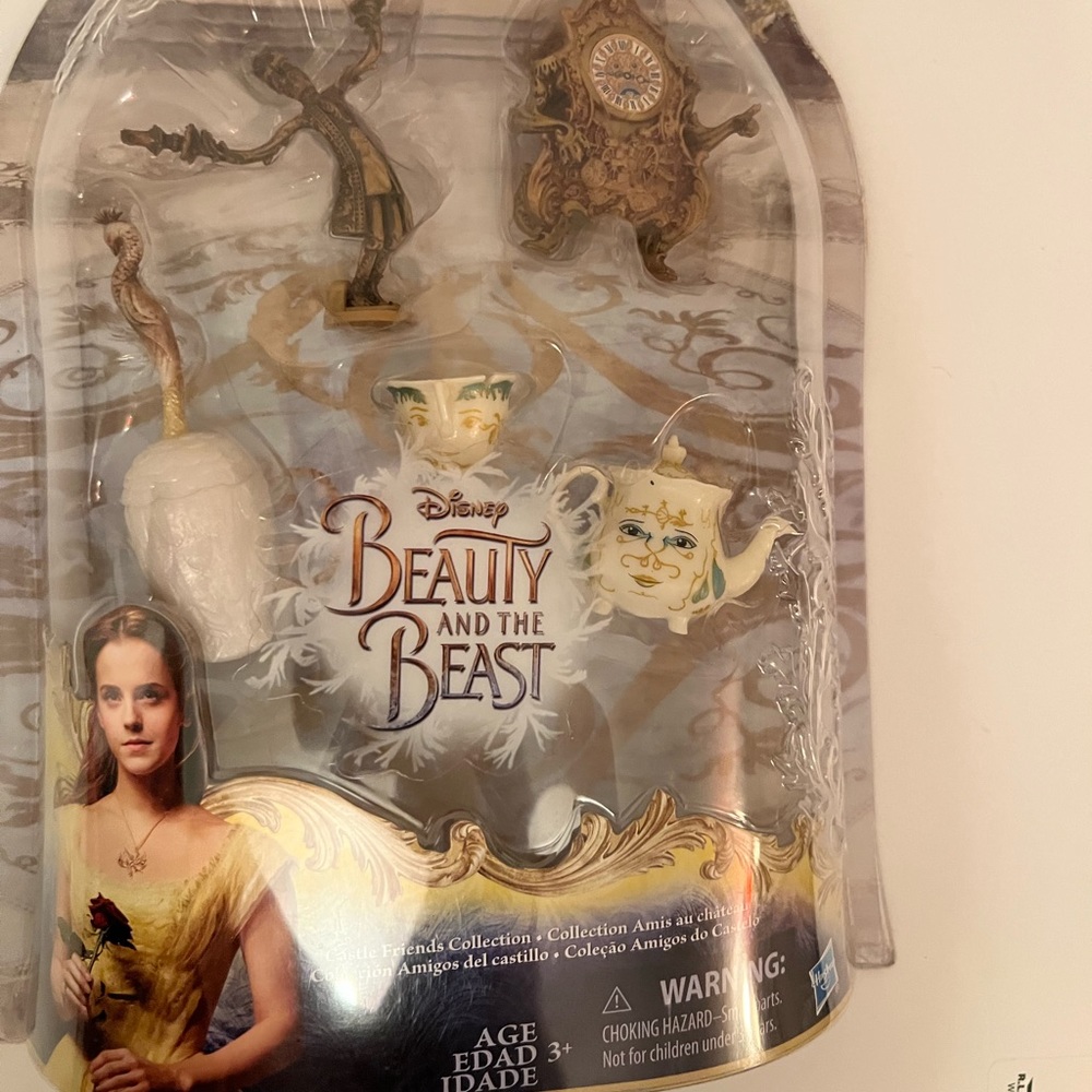 New Disney “Beauty and the Beast” Castle Friends Collection By Hasbro 5 pcs Set